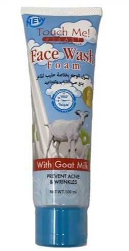 Touch me! Please Face Wash Foam With Full Fat Milk