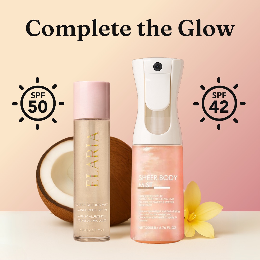 Elaria SPF 50 Sheer Setting Mist