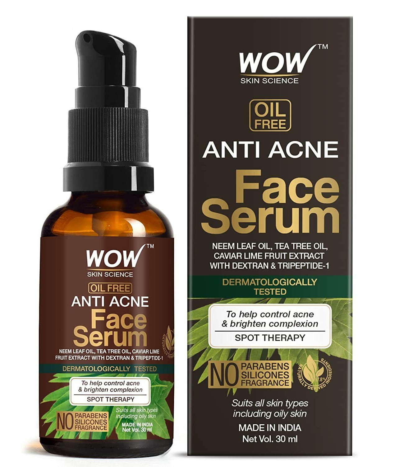 WOW skin science Anti Acne Face Serum