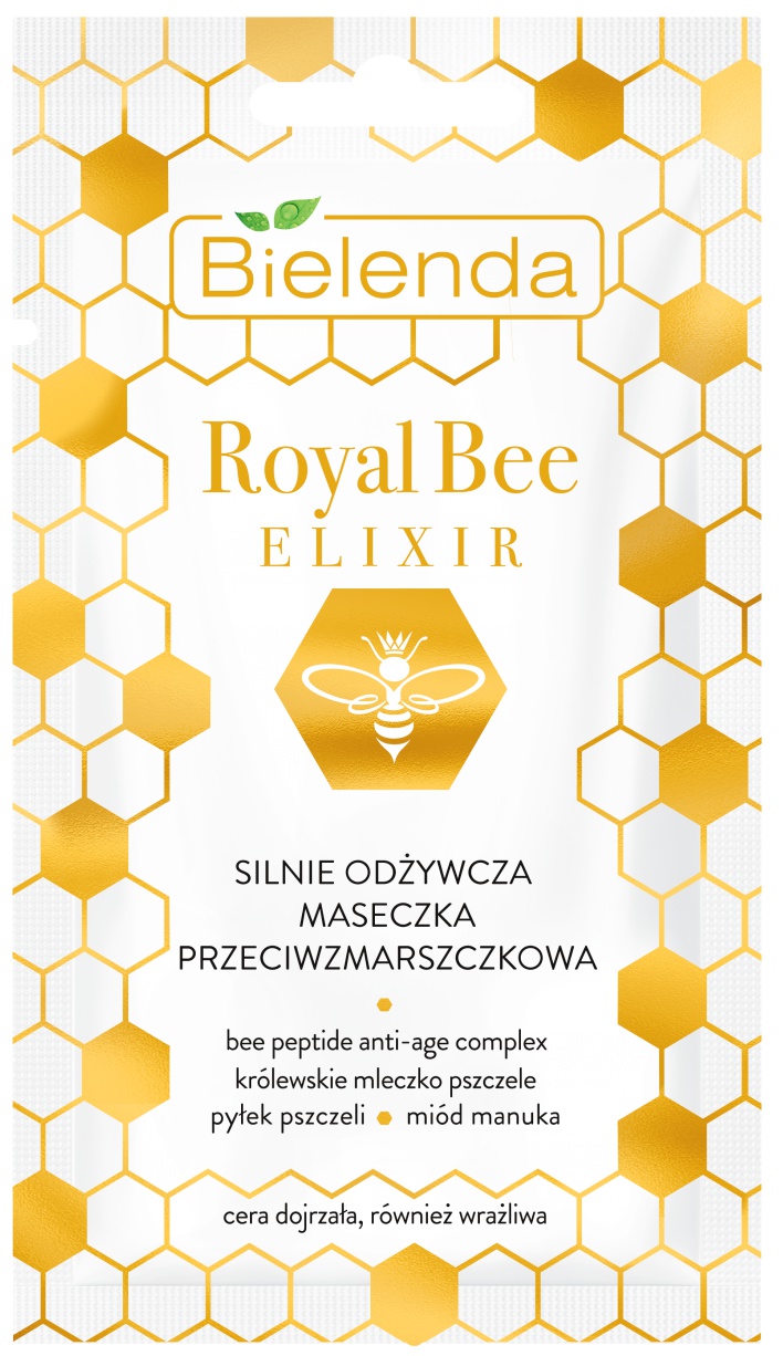 Bielenda Royal Bee Elixir Strongly Nourishing Anti-Wrinkle Mask