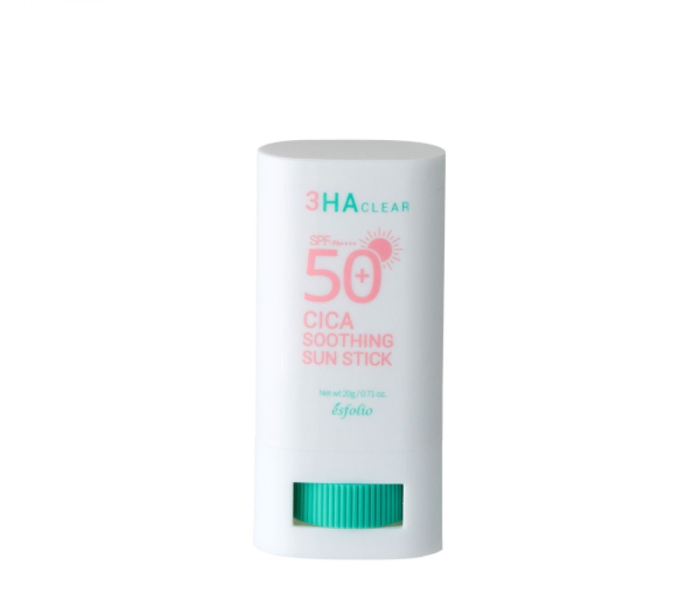 Esfolio 3HA Clear Cica Soothing Sun Stick SPF 50+ PA++++