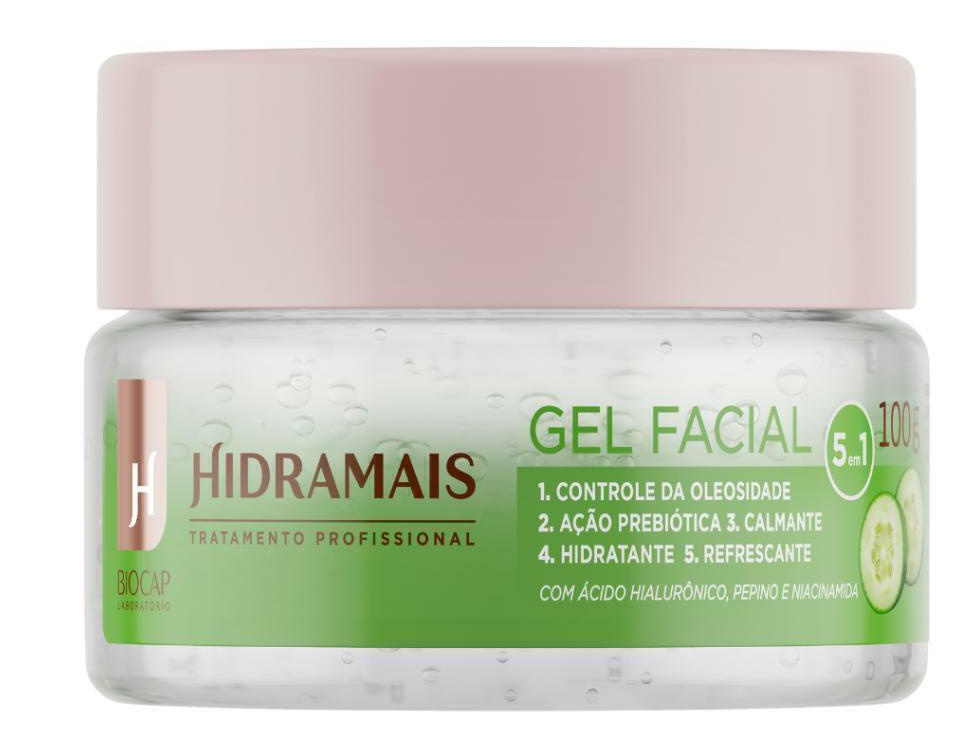 Hidramais Gel Facial Hidratante Acido Hialuronico, Pepino E Niaciamida