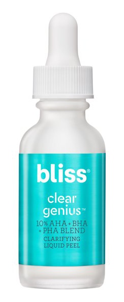 Bliss Clear Genius 10% AHA + BHA + PHA Blend Clarifying Peel