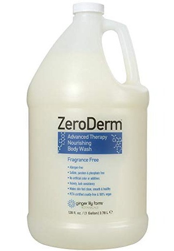 ginger lily farms Zeroderm Advanced Therapy Nourishing Body Wash