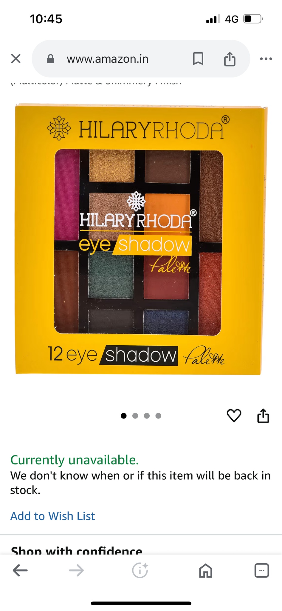 Hilary Rhoda Eye Shadow