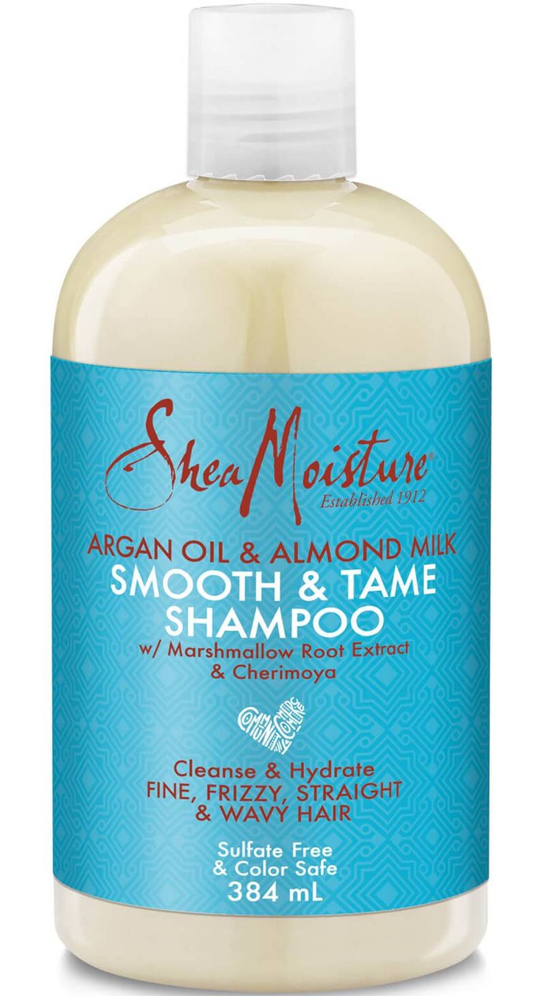 Shea Moisture Smooth & Tame Shampoo: Argan Oil And Almond Milk