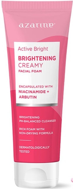 Azarine Active Bright Brightening Creamy Facial Foam