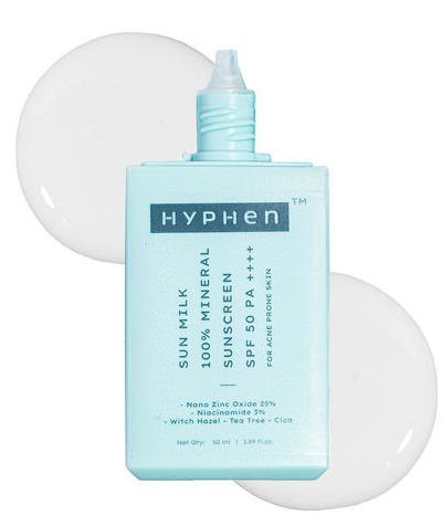 Hyphen Sun Milk 100% Mineral Sunscreen SPF 50 Pa++++