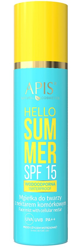 APIS Hello Summer Face Mist With Cellular Nectar SPF 15