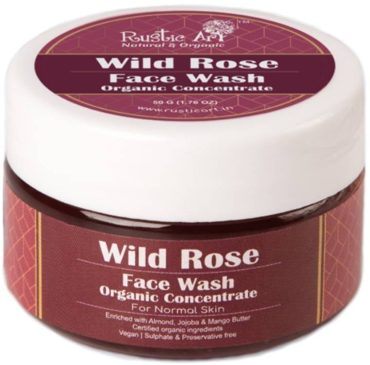 Rustic art Wild Rose Face Wash Concentrate
