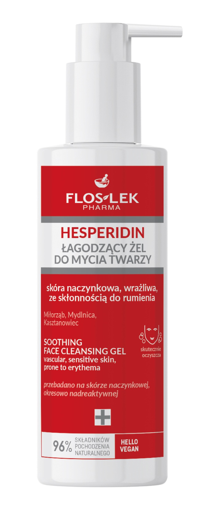 Floslek Hesperidin Soothing Face Cleansing Gel