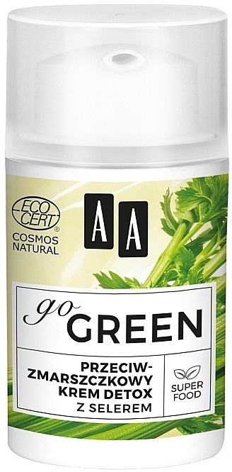 AA Go Green Anti-Wrinkle Detox Cream With Celery