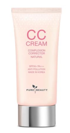 PURE BEAUTY CC Cream SPF50+ PA+++ (Natural)
