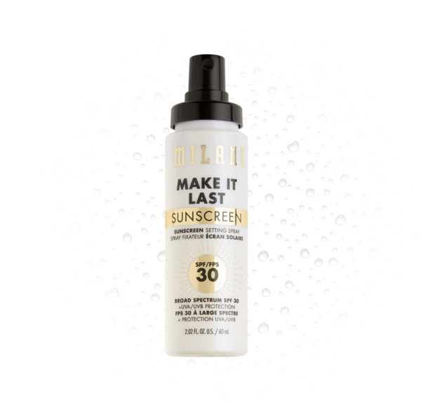 Milani Make It Last Sunscreen Setting Spray Spf 30