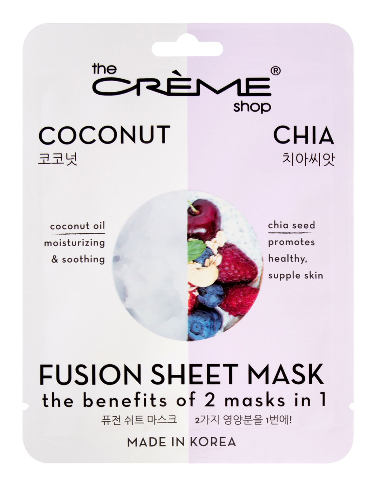 The Creme Shop Coconut And Chia Fusion Sheet Mask