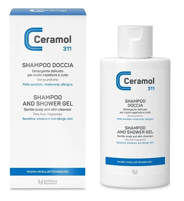 Unifarco Ceramol Shampoo And Shower Gel