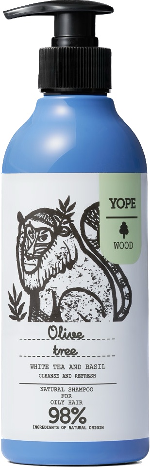 yope Olive Tree Natural Shampoo For Oily Hair