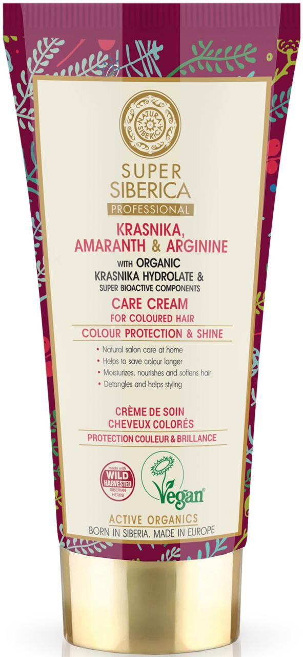 Natura Siberica Super Siberica Krasnika, Αmaranth & Αrginine, Care Cream