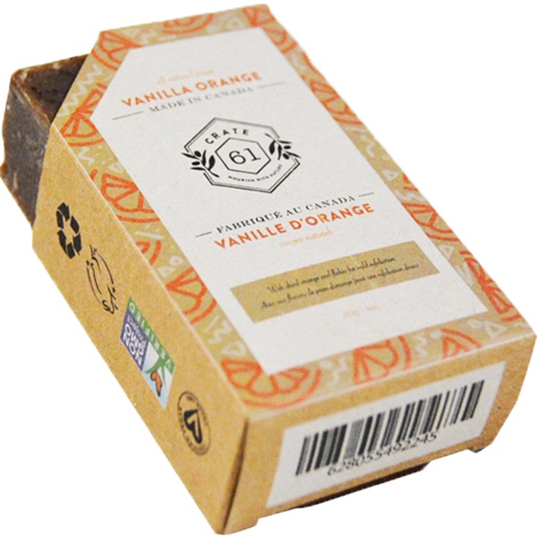 Crate 61 Organics Vanilla Orange Soap