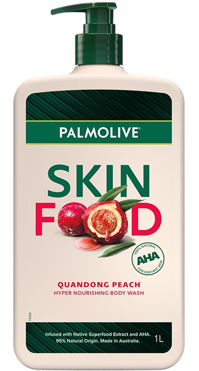 Palmolive Skin Food Quandong Peach Hyper Nourishing Body Wash