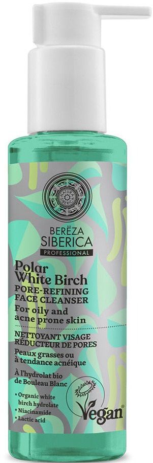 Natura Siberica Berëza Siberica Polar White Birch Pore-Refining Face Cleanser