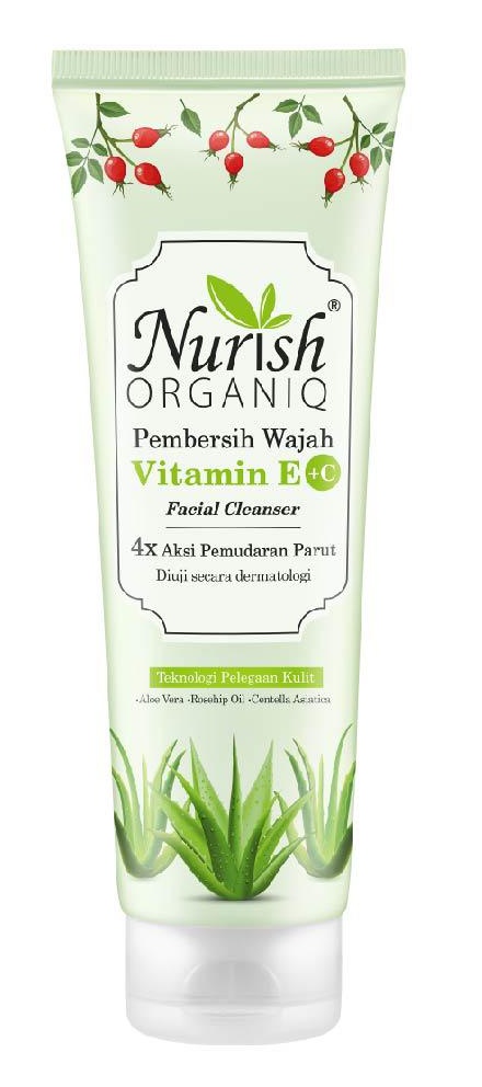 Nurish Organiq Vitamin E & C Facial Scrub