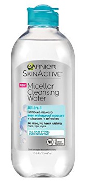 Garnier Skinactive Micellar Cleansing Water All-In-1 Cleanser & Waterproof Makeup Remove