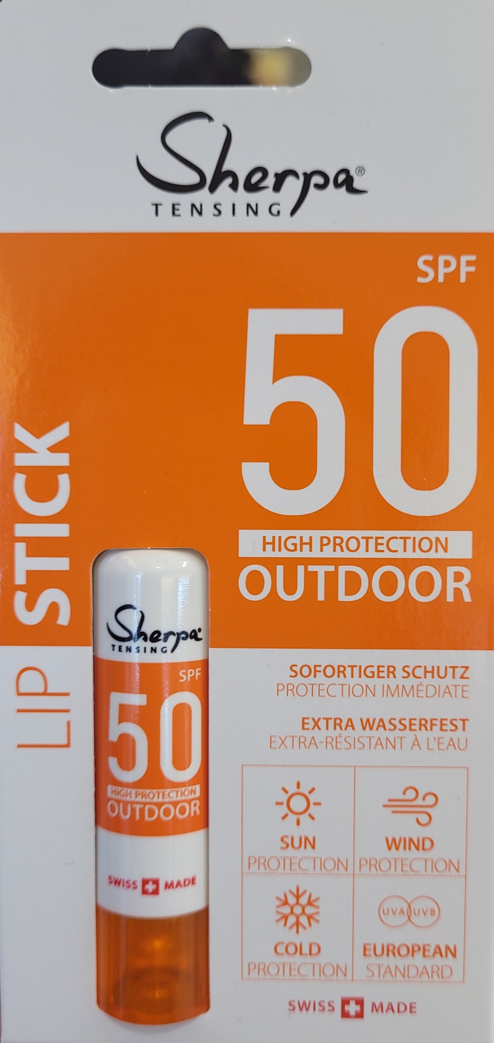 Sherpa High Protection Outdoor Lipstick 50SPF