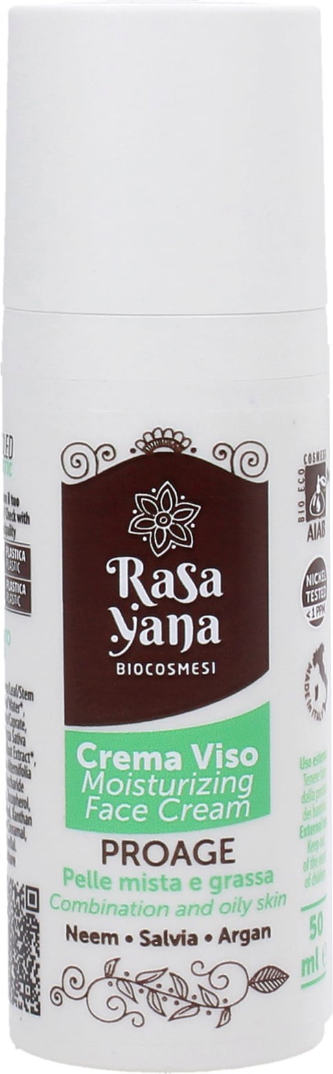 Rasayana Biocosmesi Moisturizing Face Cream, Combination And Oily Skin