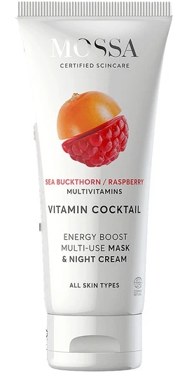 Mossa Vitamin Cocktail Energy Boost Multi-Use Mask & Night Cream
