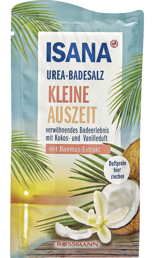 Isana Urea-Badesalz Kleine Auszeit
