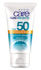 Avon Protetor Solar Care Sun+ Controle De Brilho Fps 50