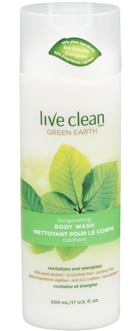 Live Clean Green Earth Invigorating Body Wash