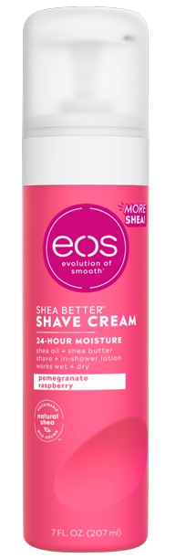 eos Shea Better Shaving Cream For Women- Pomegranate Raspberry
