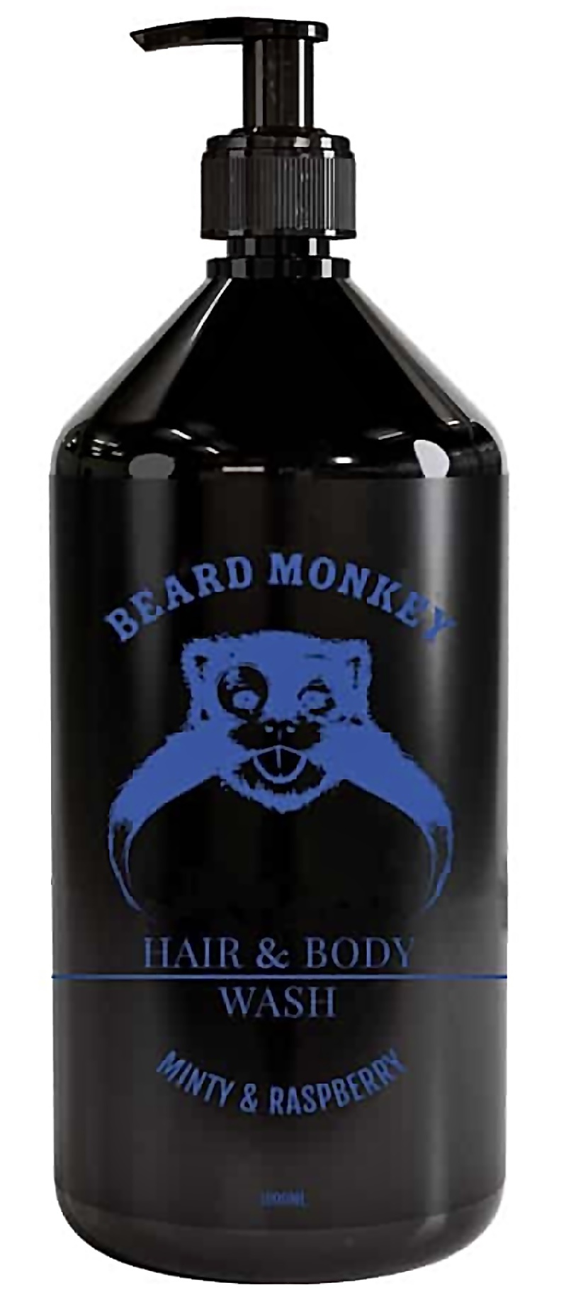 Beard Monkey Hair & Body Wash Minty & Raspberry