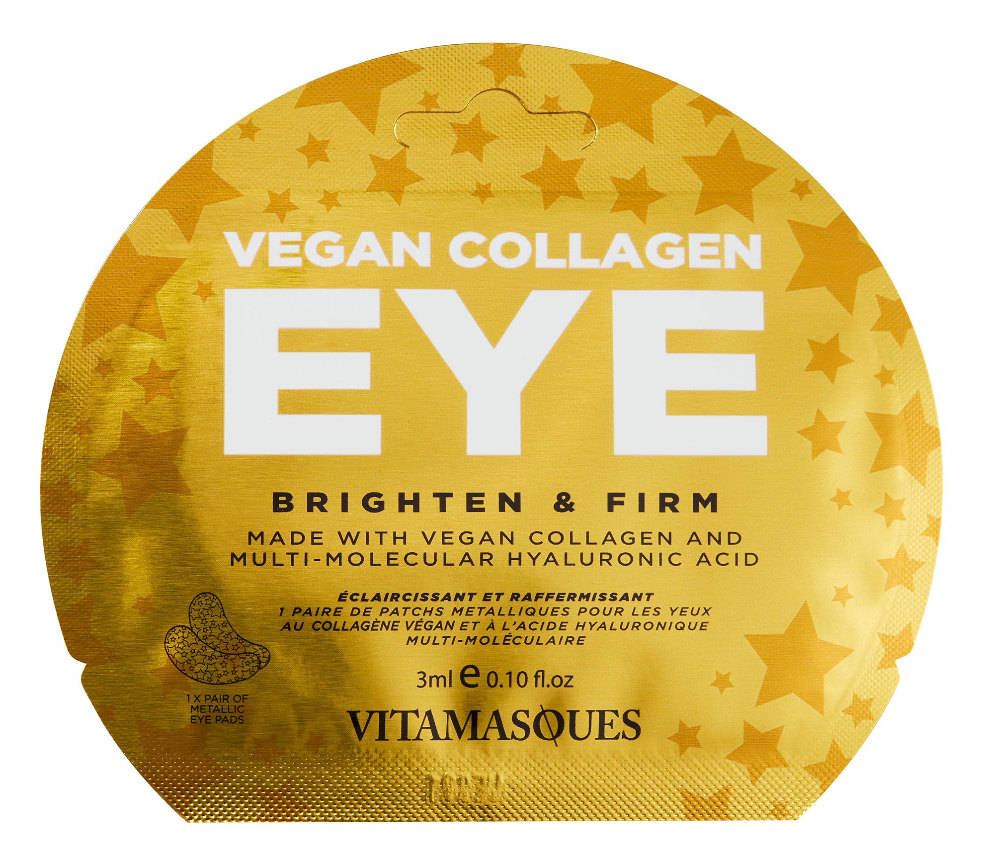 Vitamasques Vegan Collagen Eye Mask