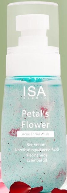 ISA BEAUTY Petal's Flower Acne Facial Wash