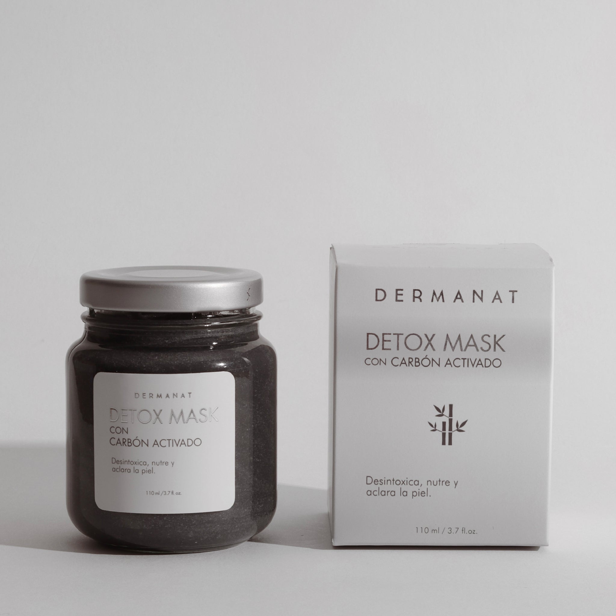 Dermanat Detox Mask Con Carbón Activado