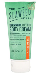 The Seaweed Bath Co. Hydrating Soothing Body Cream, Citrus Vanilla