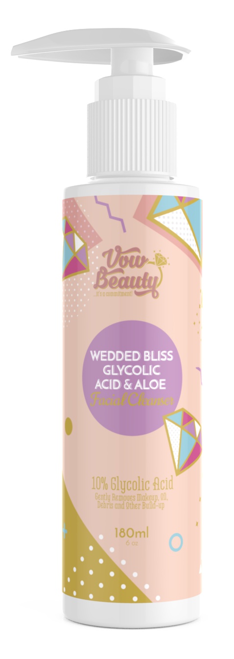 Vow Beauty Wedded Bliss Glycolic Acid & Aloe Facial Cleanser