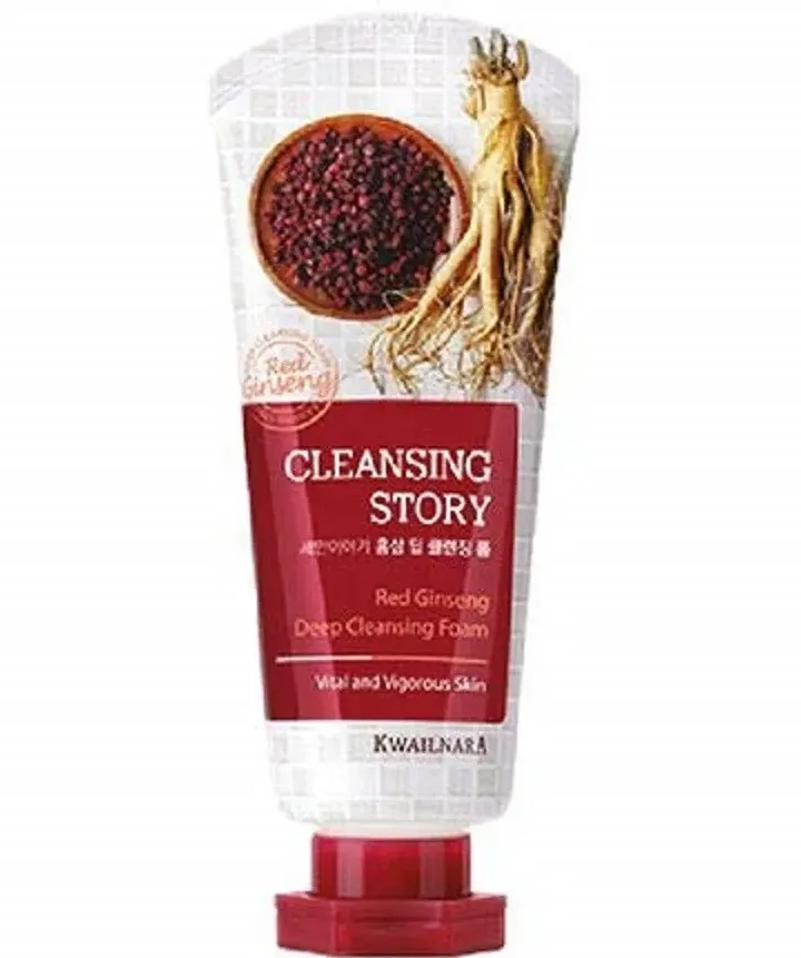 Kwailnara Cleansing Story Red Ginseng Deep Cleansing Foam