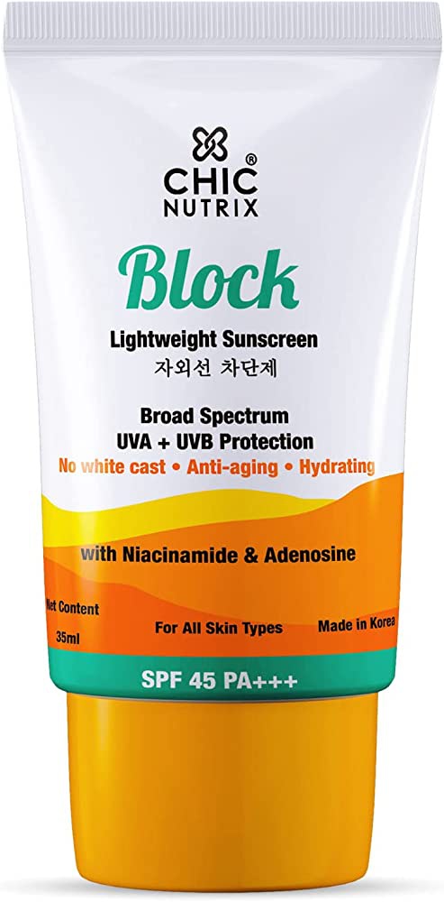 Chicnutrix Block Lightweight Sunscreen