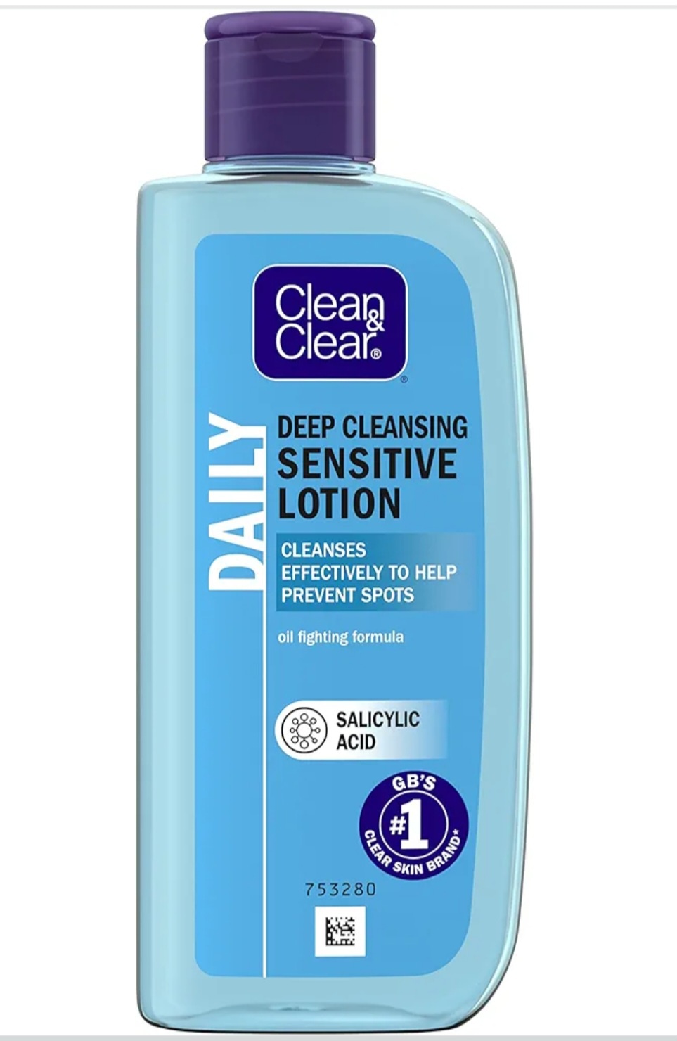Clean & Clear Deep Cleansing Lotion For Sensitive Skin