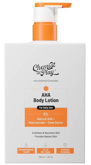 Chemist at Play AHA Body Lotion For Daily Use