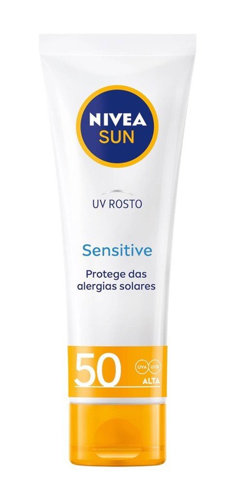 Nivea Sun UV Face Sensitive Skin SPF 50 UVA UVB Sunscreen