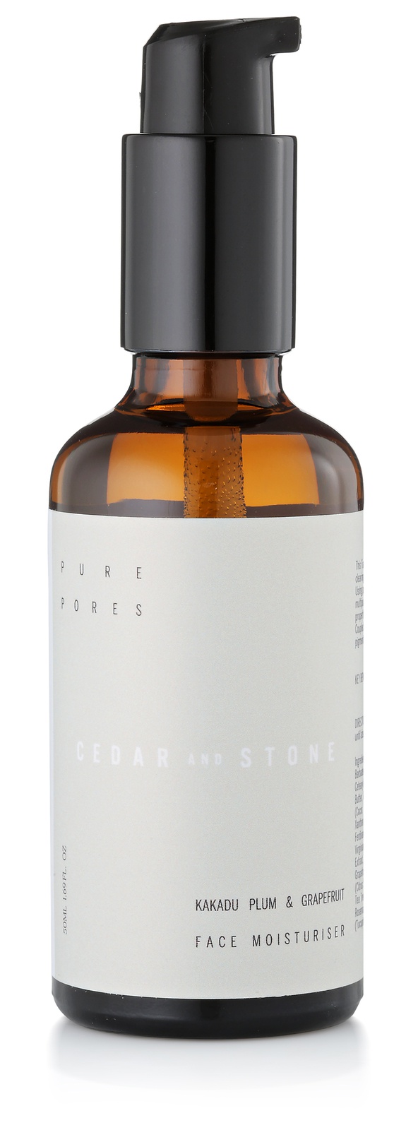 Cedar & Stone Pure Pores - Kakadu Plum & Grapefruit Face Moisturiser
