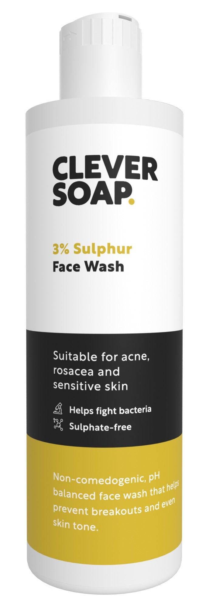 Clever Soap 3% Sulphur Face Wash