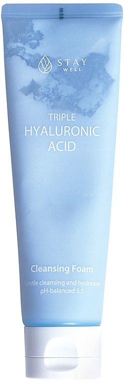 Stay Well Triple Hyaluronic Acid Cleansing Foam