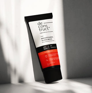 Deconstruct Fluid Brightening Sunscreen With SPF 50+ - Prevents Tanning & Provides A Brightening Effect