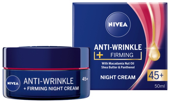 Nivea Anti-wrinkle + Firming Night 45+